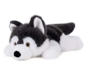 MIŚ Pluszowy piesek Husky leżący 30 cm / od 0 miesięcy