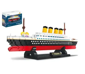 Zestaw konstrukcyjny KOCO Titanic mini / 1510 elementów / plastikowy / od 6 lat