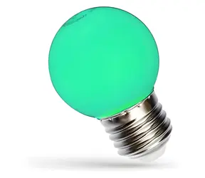 Żarówka LED Spectrum Ball zielona / E27 / 230V / 1W