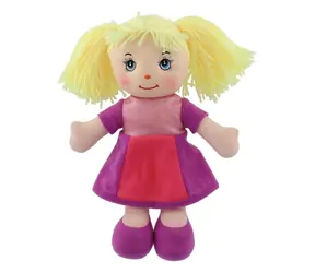 TEDDIES Lalka szmaciana Culinka z blond włosami / Tekstylna / 32 cm / od 0 miesięcy