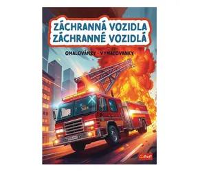 Kolorowanka Trefl Pojazdy ratownicze / Kolorowanka / 20x27,5 cm / od 3 lat