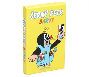 Gra karciana WIKY Czarny Piotruś Krecik - kolory / 31 kart / od 3 lat