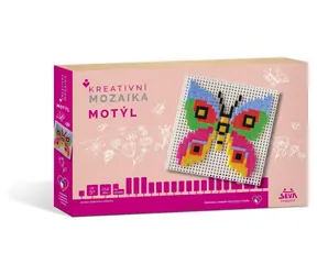 SEVA Kreatywna mozaika Motyl / 254 elementy / Plastik / od 5 lat
