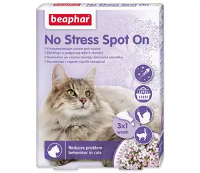 Beaphar No Stress Spot On / Produkt uspokajający / do nakrapiania / dla kotów