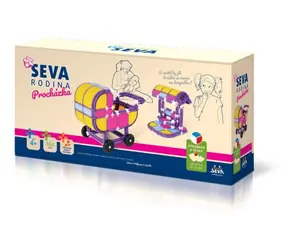 Zestaw konstrukcyjny SEVA Family Walk / 166 elementów / plastik / od 4 lat