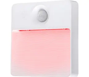 Retlux RNL 115 / Lampka nocna LED z czujnikiem ruchu / zasięg 3 m, 120° / czerwony, pomarańczowy / ładowalna przez USB-C