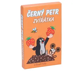 Gra karciana WIKY Czarny Piotruś Kret - zwierzęta / 31 kart / od 3 lat