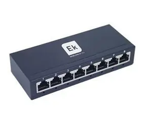 ITS SW8 M / Przełącznik / 8 portów / 10/100/1000 Mb/s / Konstrukcja metalowa
