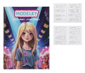 Kolorowanka Trefl Modele / Kolorowanka / 20 x 27,5 cm / wiek 3+