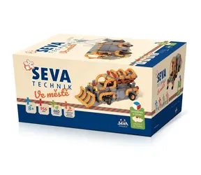 Zestaw konstrukcyjny SEVA Technik w mieście / 956 elementów / plastikowy / od 8 lat