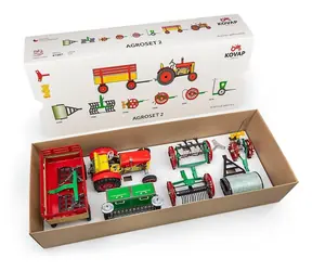 KOVAP Tractor Agroset 2 / Metal / Skala 1:25 / od 3 lat
