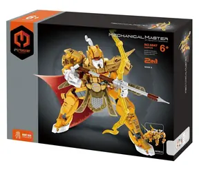 Zestaw konstrukcyjny IM.MASTER Mechaniczny robot bojowy 2w1 / 344 elementy / plastik / od 6 lat