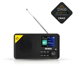 TESLA Sound DAB65 / Radio / DAB+ / Bateria 2200 mAh