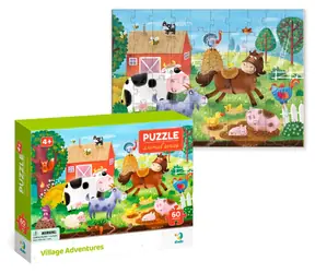 Puzzle Farma DODO / 60 elementów / 32 x 23 cm / od 4 lat