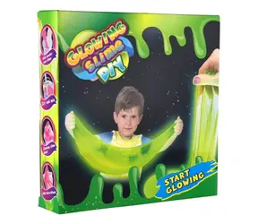 Zestaw do robienia świecącego gluta TEDDIES / Zestaw kreatywny / Świeci w ciemności / od 3 lat