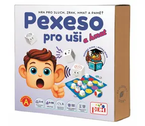 PEXI Pexeso na uszy i dotyk / Pexeso / 1-4 graczy / od 4 lat