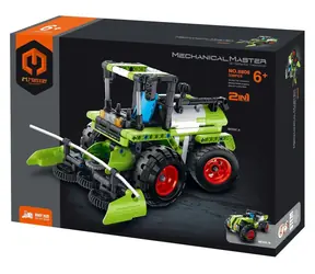 Zestaw konstrukcyjny IM.MASTER Kombajn/Traktor 2w1 / 335 elementów / Plastik / od 6 lat