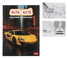 Kolorowanka Trefl Auta / Kolorowanka / 20 x 27,5 cm / wiek 3+