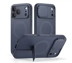Tech-Protect Kevlar Aura MagSafe ciemnoniebieski / Etui / Apple iPhone 18 Pro Max, 17 Pro Max / MagSafe / Kevlar