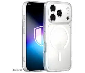 3mk Misty MagCase biały / Tylna obudowa / Apple iPhone 17 Pro / 18 Pro / MagSafe