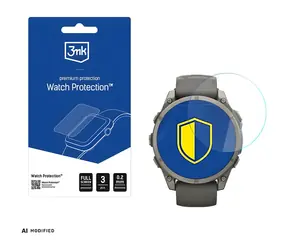Szkło ochronne hybrydowe do zegarków 3mk FlexibleGlass Garmin Fenix 9 47mm / 0,2 mm
