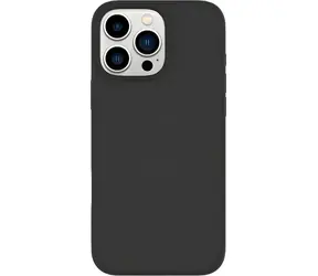 eSTUFF INFINITE RIGA iPhone 16 Pro Max czarny / Etui / Silikon / Materiał z recyklingu (GRS)