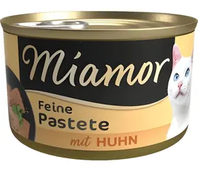 Miamor Pasta z kurczakiem 85 g / Karma w puszkach dla kotów / Pasztet z kurczakiem