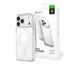 Obiektyw AmazingThing Minimal Mag transparentny / Etui / Apple iPhone 18 Pro / MagSafe / Ochrona obiektywu