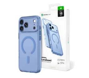 Obiektyw AmazingThing Minimal Mag niebieski / Etui / Apple iPhone 18 Pro / MagSafe / ochrona obiektywu