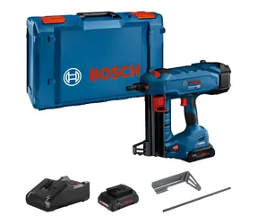 BOSCH GNB 18V-38 / Gwoździarka akumulatorowa / 13-38 mm / 2 akumulatory ProCORE 4.0 Ah / Ładowarka GAL 1880 CV