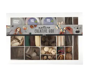 CREATIV COMPANY Zestaw kreatywny Natura / naturalne materiały do tworzenia / od 4 lat