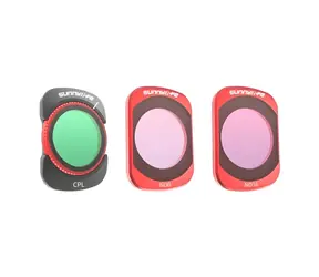 Zestaw filtrów Sunnylife do DJI OSMO Pocket 4, Pocket 3 / Filtr do kamery Pocket / CPL / ND8 / ND16