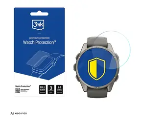 Szkło ochronne hybrydowe do zegarków 3mk FlexibleGlass Garmin Fenix 9 43mm / 0,2 mm