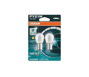OSRAM BAU15S Diadem Chrome / Żarówka samochodowa / 21W / zestaw 2 szt.