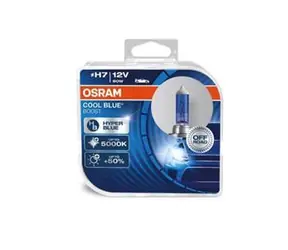 OSRAM Cool Blue Boost H7 / Żarówka samochodowa / 80W / 2 szt.