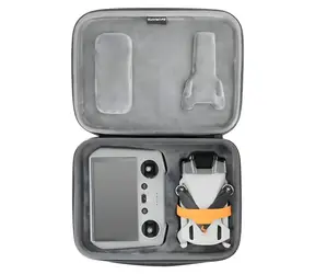 Etui SUNNYLIFE do DJI Mini 3/Mini 3 Pro szare / Etui / materiał, flanela / 182 × 122 × 75 mm
