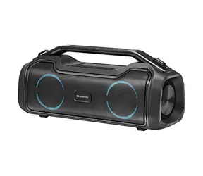 Defender BEATBOX 50 czarny / Głośnik bezprzewodowy / 50 W / Bluetooth 5.0 / IPX5 / Podświetlenie LED / TWS