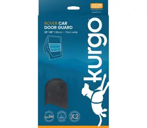 Kurgo Car Door Guard antracyt / Ochraniacz na drzwi / zestaw 2 szt. / Regulowana szerokość 58-71 cm