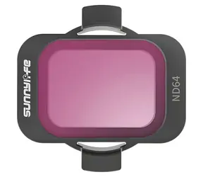 Filtr SUNNYLIFE DJI Avata 2 ND64 / Szkło optyczne / Ultralekki 0,7 g / Odporny na wodę i zarysowania