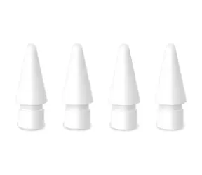 Końcówki zamienne 4smarts do Apple Pencil / Końcówki zamienne / 4 szt. / dotyk / białe