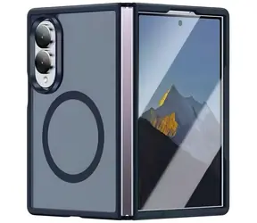Etui Beline Soft Touch do Samsung Galaxy Z Fold8 ciemnoniebieskie / Etui / MagSafe / Plastik