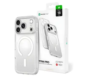 Obiektyw AmazingThing Titan Pro przezroczysty / etui / iPhone 18 Pro / MagSafe / ochrona obiektywu