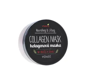 Vivaco Nourishing & Lifting Collagen Mask Maska kolagenowa do twarzy i dekoltu 100 ml