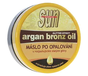 Vivaco SUN Argan Bronz Oil Rozświetlające masło po opalaniu z organicznym olejkiem arganowym 200 ml