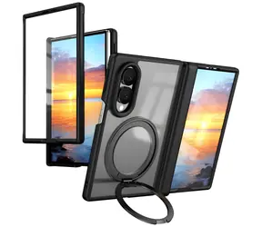 Beline MagRing 360 czarny / Etui ochronne / Samsung Galaxy Z Fold8 / Uchwyt obrotowy 360° / Wzmocnione krawędzie
