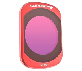 Filtr Sunnylife ND64 do DJI OSMO Pocket 4/3 / Filtr / ND64 / Mocowanie magnetyczne / Ramka aluminiowa