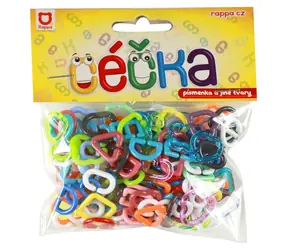 Rappa C litera, litery i kształty / 150 szt.