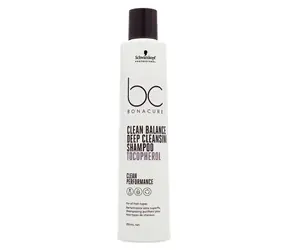 Schwarzkopf Professional BC Clean Balance Deep Cleansing Shampoo szampon głęboko oczyszczający 250 ml