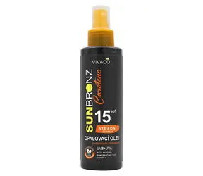 Olejek do opalania Vivaco Sun Bronz Carotene SPF 15 150 ml