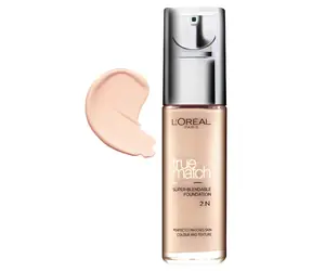 Podkład L'Oréal Paris True Match Super-Blendable Foundation Makeup 30 ml 2N Vanilla